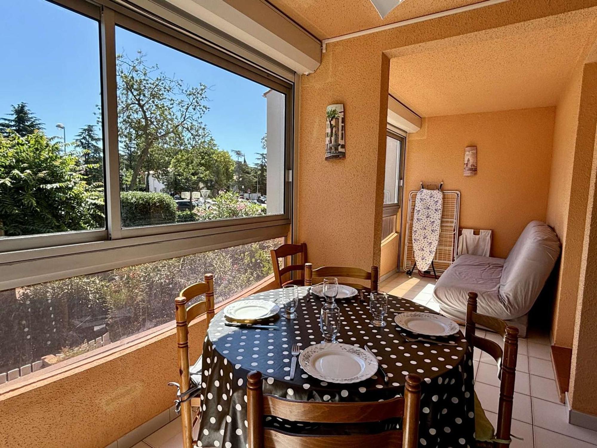 Appartement Cosy A 100M De La Plage Avec Piscine, Parking Prive Et Loggia Vitree - Fr-1-225-706 滨海阿热莱斯 外观 照片